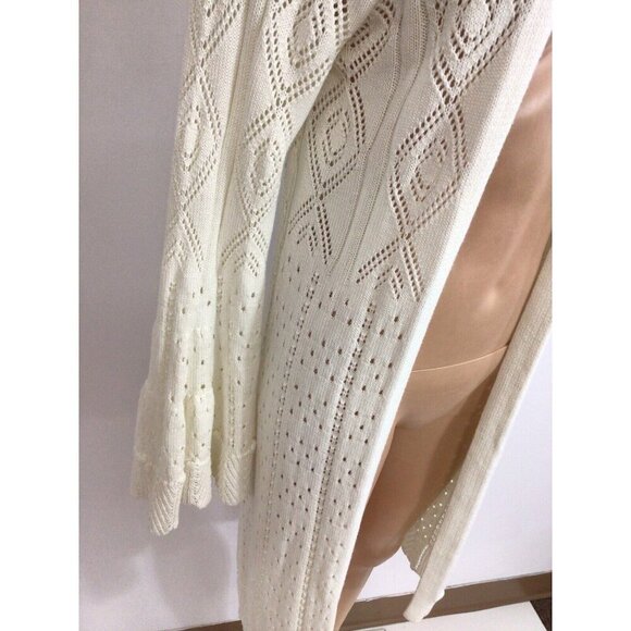 Venus Long Cardigan Sweater Boho Womens Small - Picture 7 of 9
